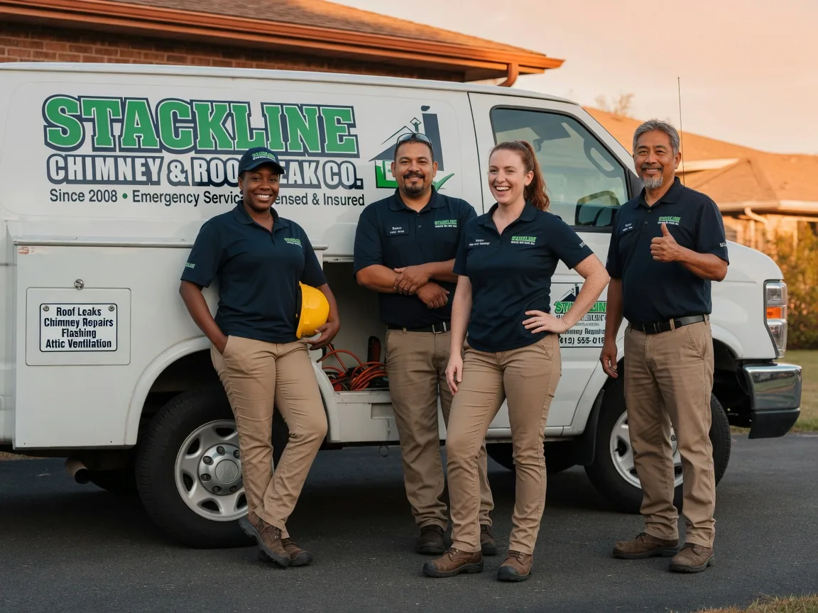 Chimney flashing repair company in Alto, TX